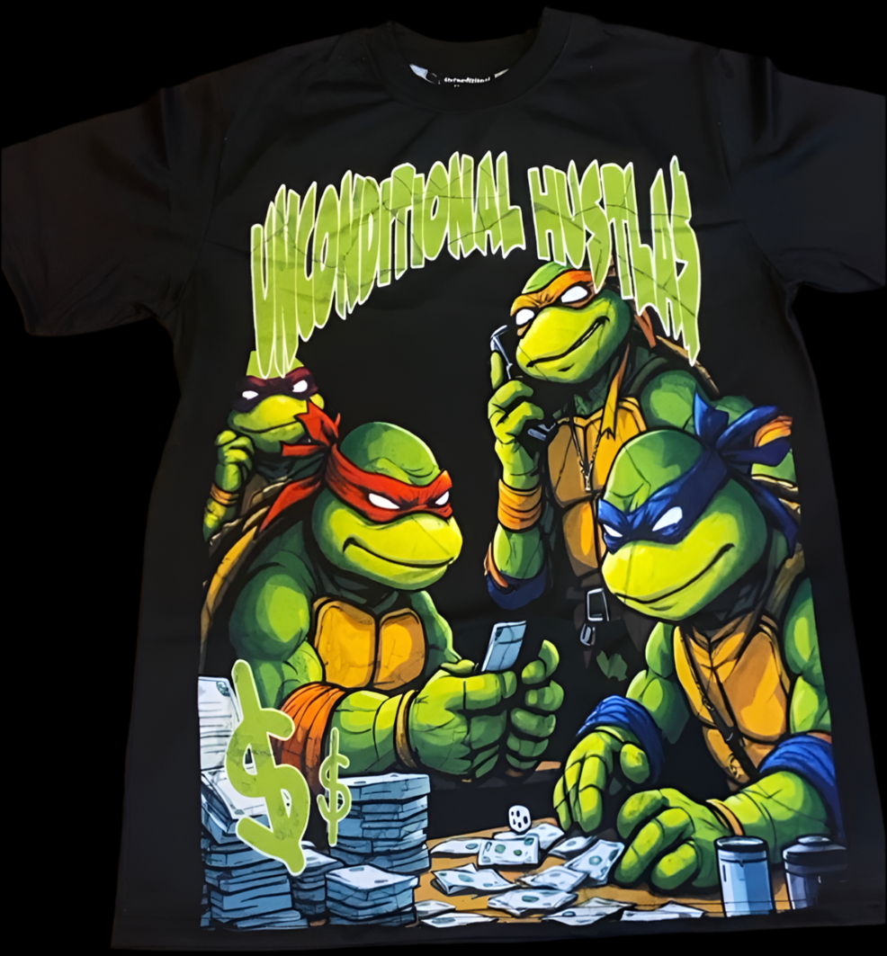 Green Hustle At Ya Own Pace Tee