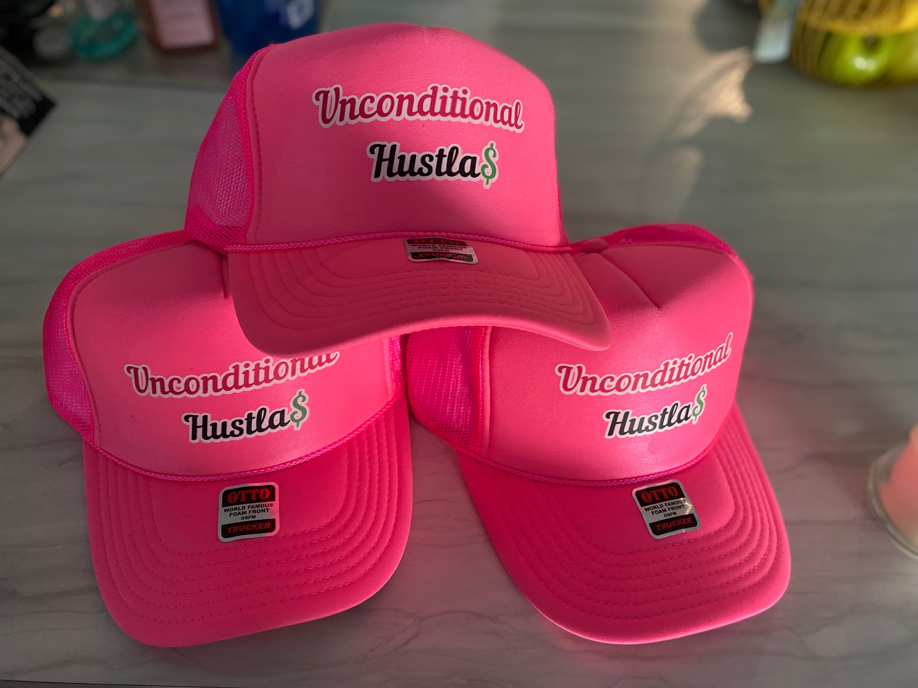Hot Pink Trucker