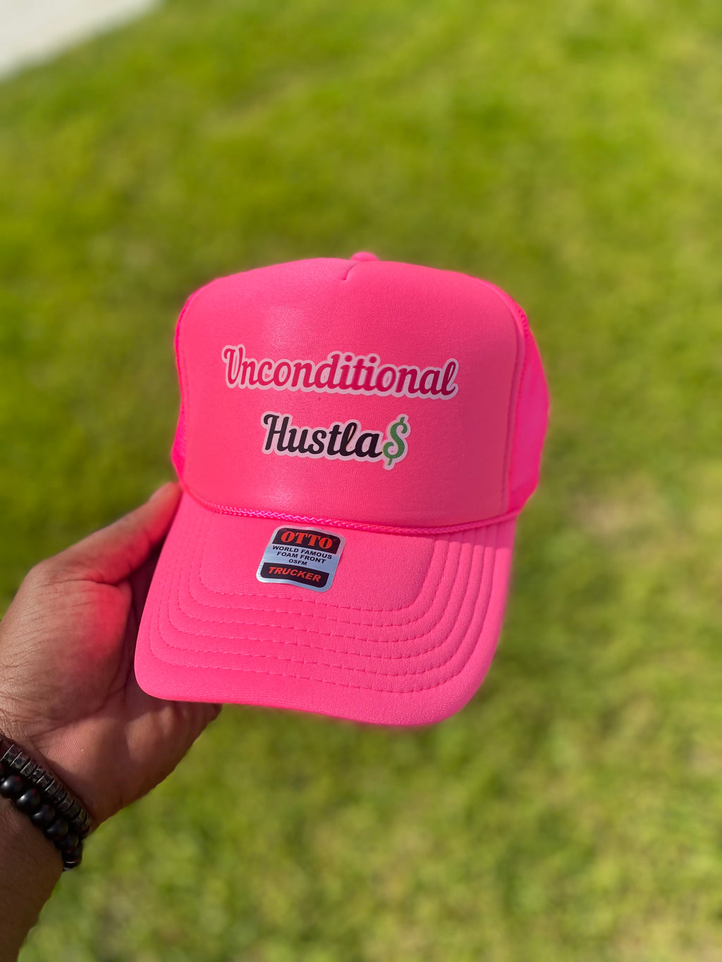 Hot Pink Trucker