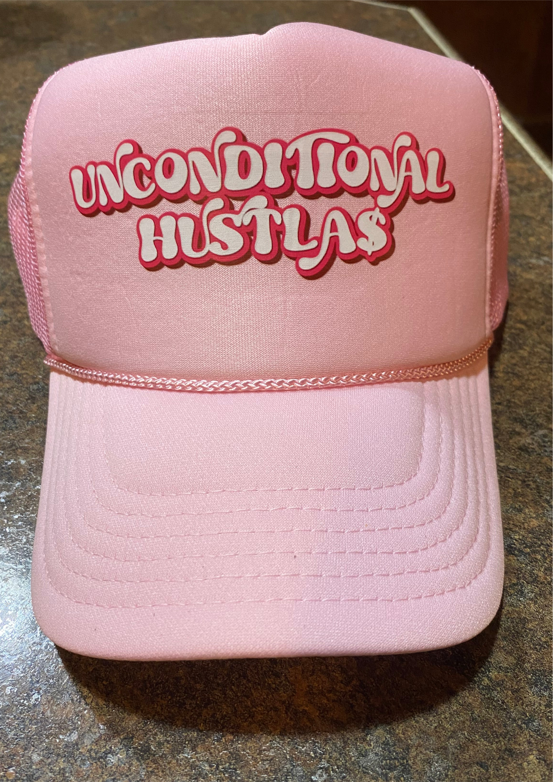 Pink Life Is Groovy Trucker Hat