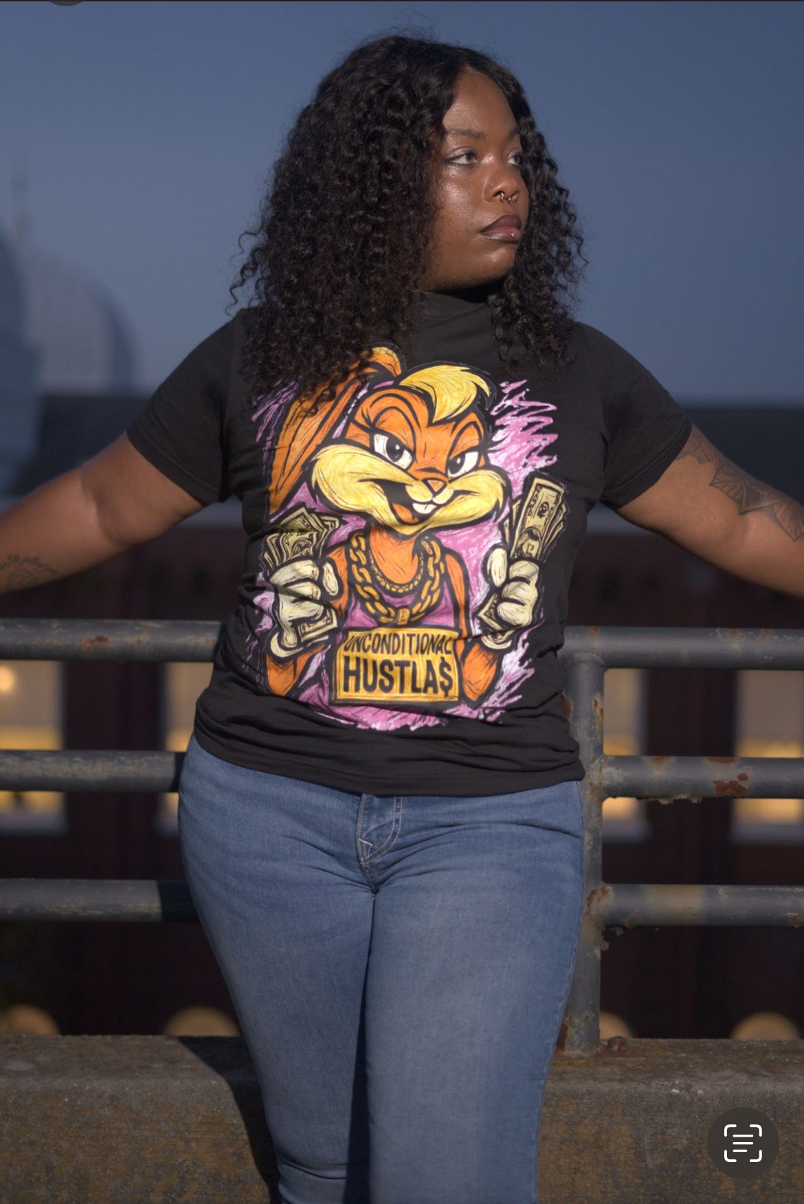 Black Pretty Girls 🫶🏾 Unconditional Hustla$ Tee
