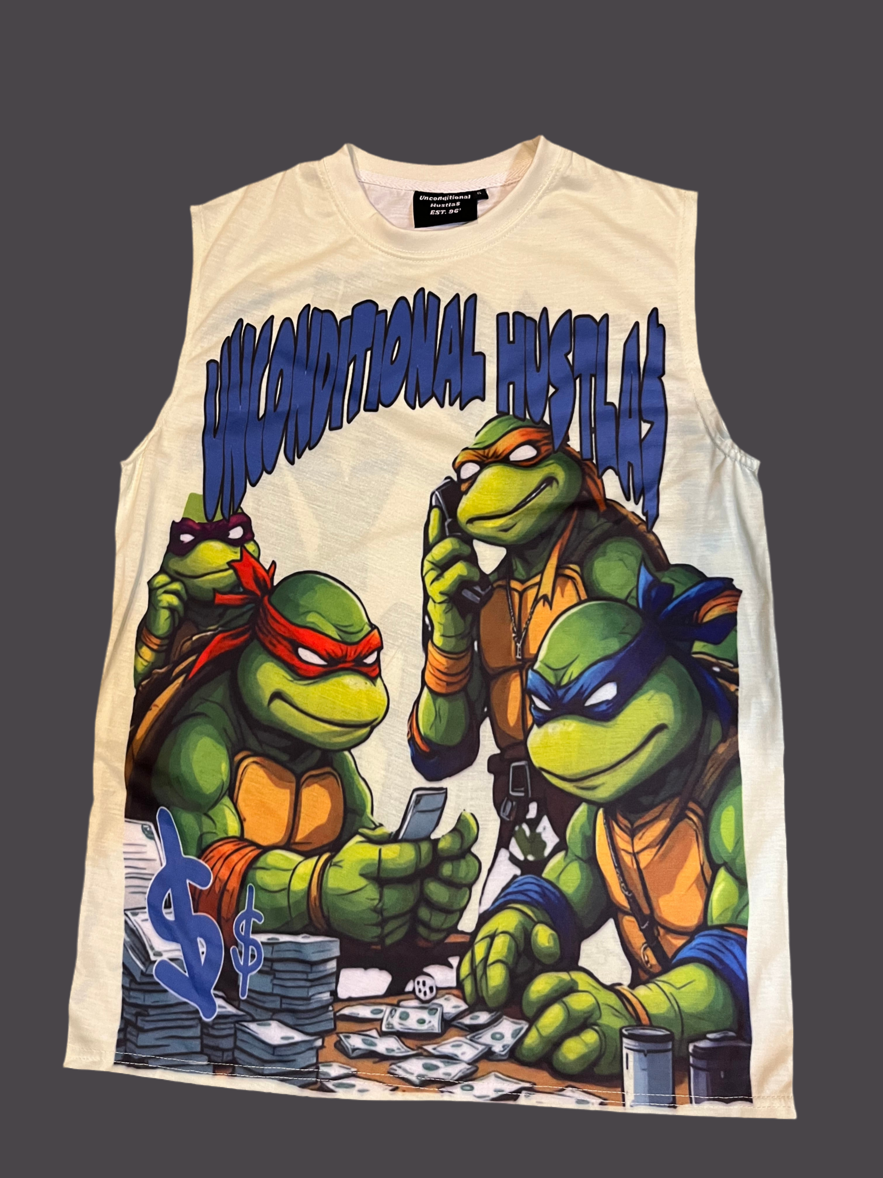 Slime Cream Cut Off Tee