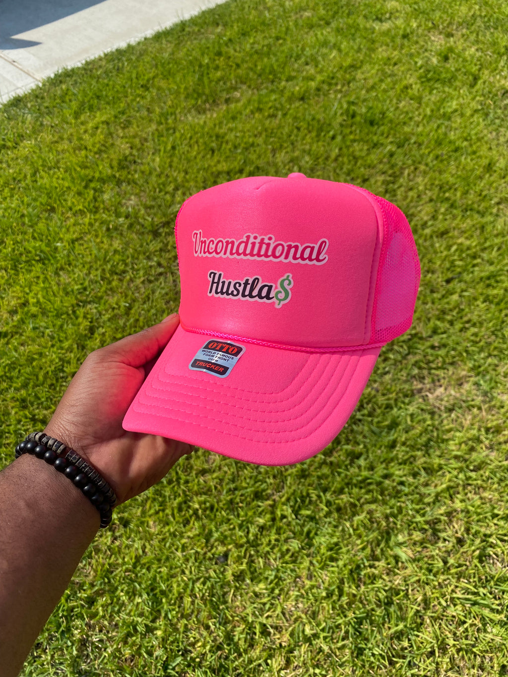 Hot Pink Trucker