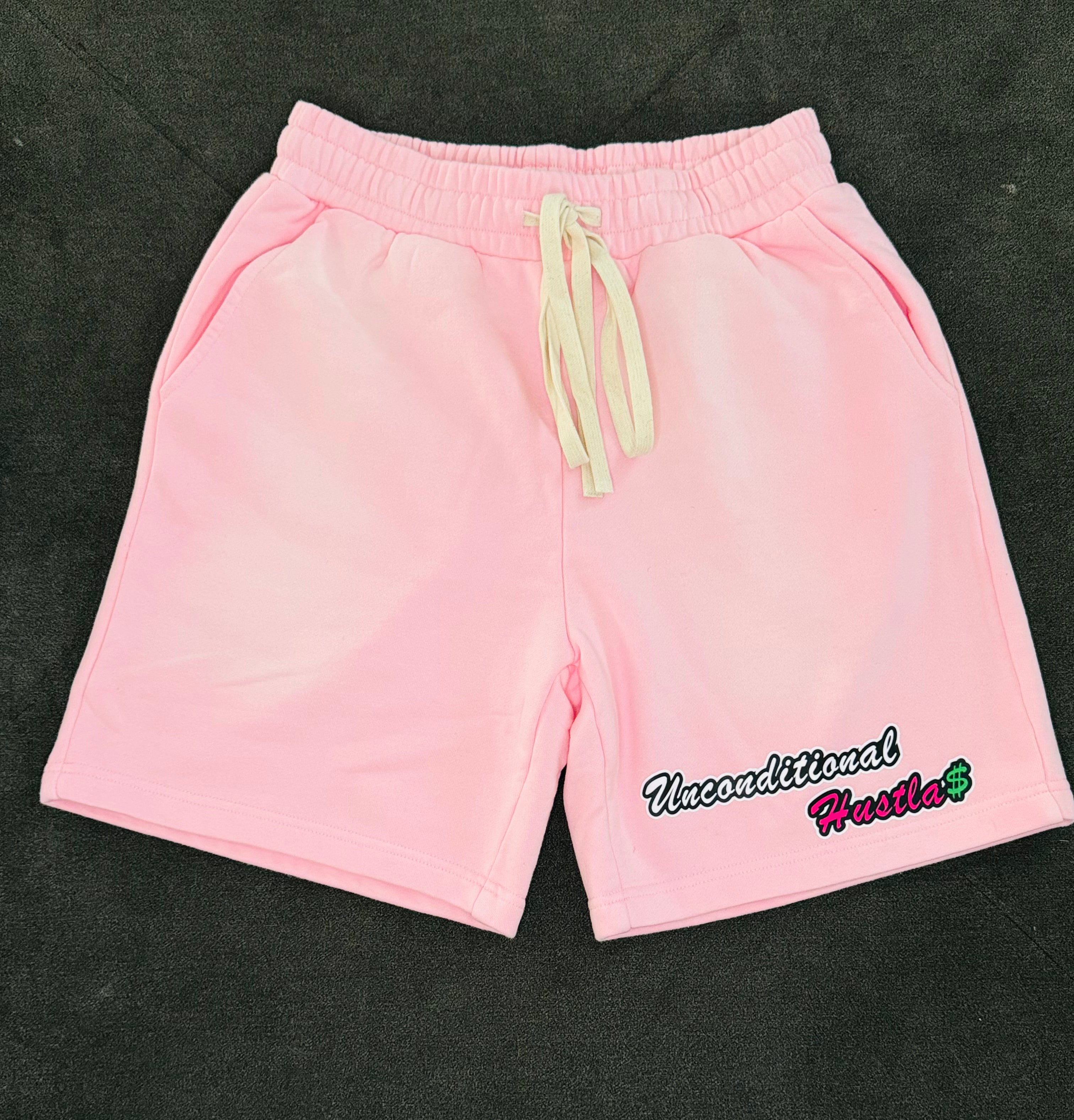 Pink Acid Hustla Shorts